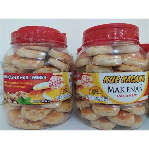 Jual Kue Kacang Mak Enak 1kg asli Jember | Shopee Indonesia