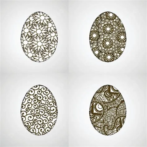 Illustration Of Easter Background Art Gift Style Vector, Art, Gift ...