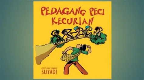 Pak Raden Si Unyil Berkisah Kera Usil dalam Buku Pedagang Peci Kecurian