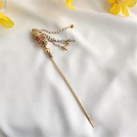 Gorgeous Design Hair Pin-South India Jewels- Online shop