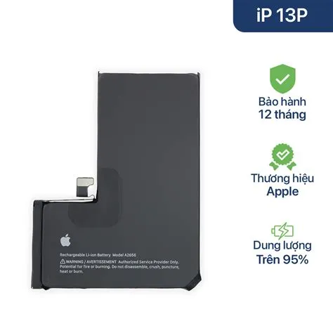 iPhone 13 Pro - Pin bóc máy Apple - Huy Dũng Bình Tân