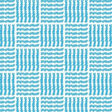 Premium Vector | Seamless childish scribble line pattern blue and white ...