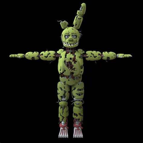 FNAF Springtrap Full Body Wearable Armor With Head 3D Model - Etsy Ireland