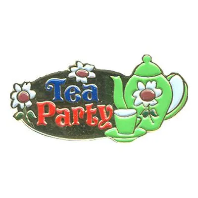 Tea Party Pin – Basics Clothing Store