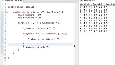 Nested Loops in Java - YouTube