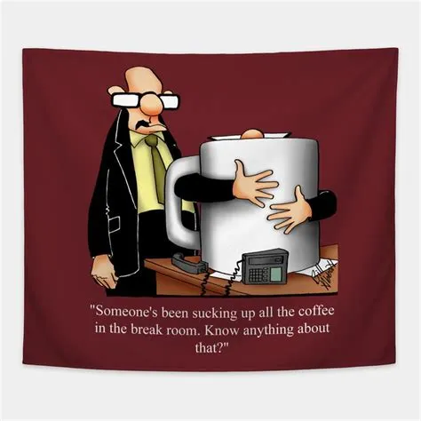 Funny Coffee Drinker Spectickles Cartoon Humor by abbottcartoons in ...