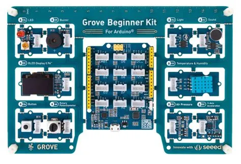 Grove Beginner Kit for Arduino Features Arduino UNO Compatible Board ...