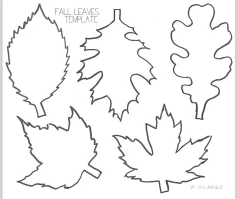 Autumn Leaves Printable Templates - Best Templates Resources