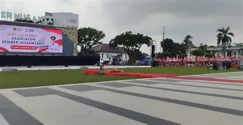 Fraksi Nasdem Kritik Peresmian Alun-Alun Jember Nusantara Terlalu ...