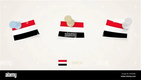 Yemen flag pin hi-res stock photography and images - Alamy
