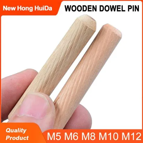 50100pcs M5 M6 M8 M10 M12 Wooden Dowel Cabinet Drawer Round Fluted Wood ...
