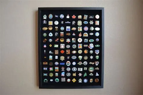 120 Pin 16x20 Display by LapelPinDisplayCase on Etsy | Lapel pins ...