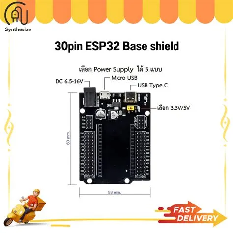 ESP32 Base shield 30pin 38pin for ESP32 Core Board | Shopee Thailand