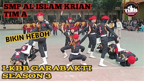 BIKIN HEBOH | Penampilan SMP Al Islam Krian tim A di LKBB GARABAKTI ...