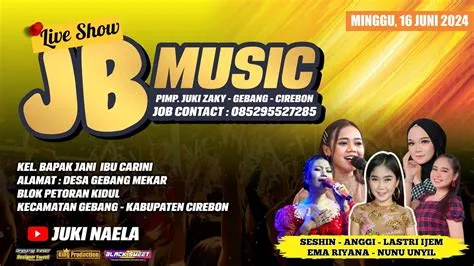🔴LIVE JB MUSIC DI DESA GEBANG MEKAR GEBANG CIREBON MINGGU, 16 JUNI 2024 ...