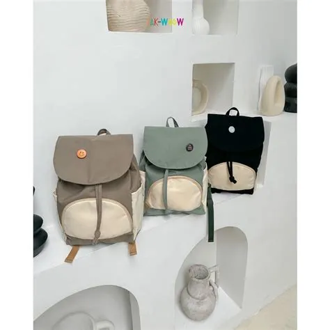 Jual Zakwoowstyle Dami Backpack Serut FREE PIN | Tas Wanita | Ransel ...