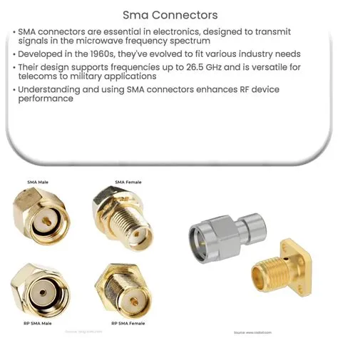 SMA Connectors | How it works, Application & Advantages