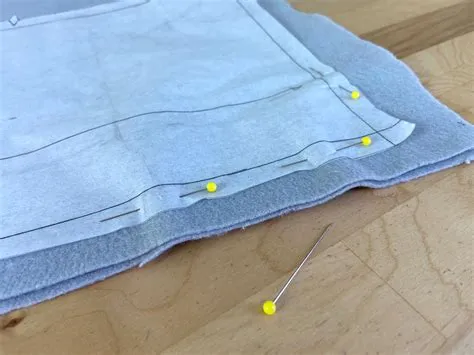 How To Correctly Pin Sewing Patterns To Fabric In Apparel Construction ...