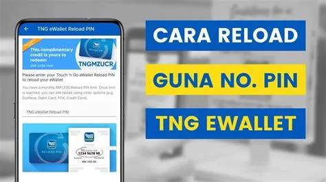 Cara Reload Duit Dalam Touch N Go eWallet Guna Nombor PIN I Top Up Dan ...