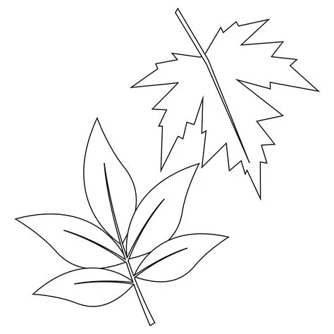 Fall Leaves Template Free Printable