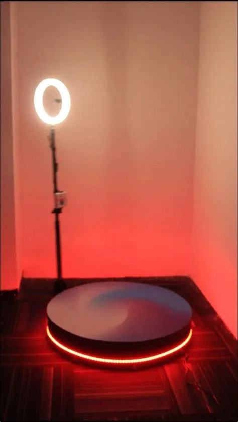 360 Photo Booth Red Velvet in 2025 | Photo booth business, Photo booth ...