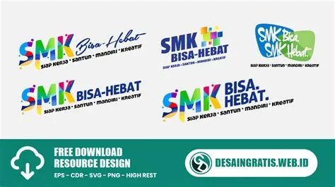 Logo SMK Bisa Hebat Vektor CDR AI EPS PSD PNG HD Free Download - Desain ...
