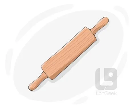 Definition & Meaning of "Rolling pin" | LanGeek
