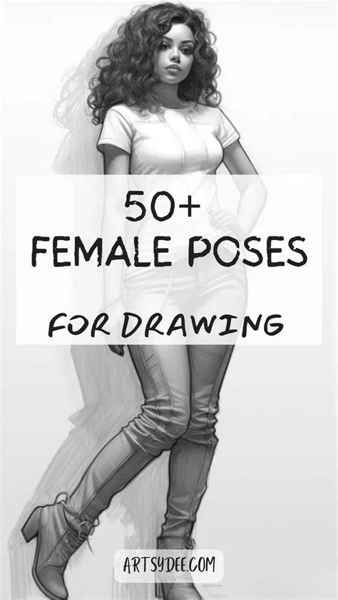 50+ Female Pose Reference Images: Tips and Techniques for Artists ...
