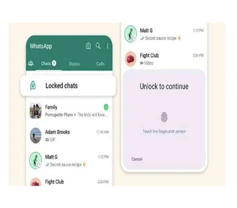 Fitur Lock Chat Mengunci Pesan di aplikasi Whatsapp - Manyasah Ilmu