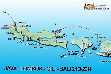 Asia Travel Tours - 24 dagen Java - Lombok - Gili T - Bali