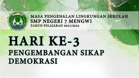MPLS 2021 | Hari Ke 3 | Materi 1 | Pengembangan Sikap Demokrasi | MPLS ...
