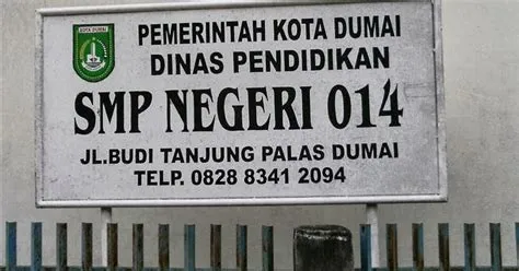 SMP NEGERI 14 DUMAI: Status Sekolah