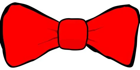 Red Bow Tie Photo Prop Template | Free Printable Papercraft Templates