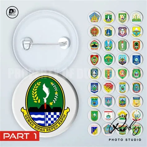 Jual [PIN PRESS] LAMBANG PROVINSI INDONESIA PART 1 Pin Bros Aksesoris ...