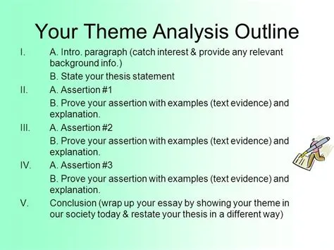 Fully Utilize Our Thesis Theme Outlines For Your Dissertations ...