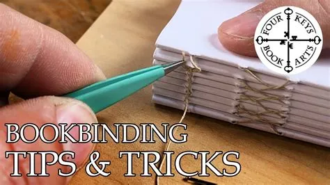 Bookbinding Tips & Tricks - 14 Helpful Hints - Things I Wish I Knew ...