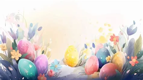Easter Egg Pastel Background, Easter, Easter Eggs, Bright Colors ...
