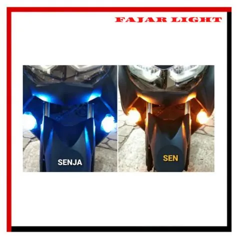 Jual Lampu sen nmax Aerox Xmax senja Plus sen 2in1 Led Luminous T10 2 ...