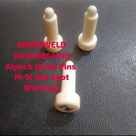 Jual Alpock Guide Pins Nut Spot Welding M-5 CERAMIC Pin Spot Welding ...