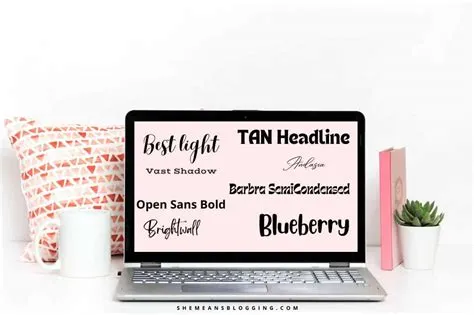 40 Best Canva Fonts for Pinterest Pins | Examples
