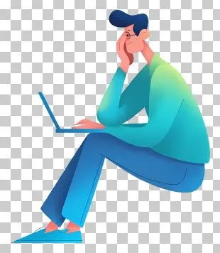 Sitting Man Laptop PNG Images, Sitting Man Laptop Transparent ...