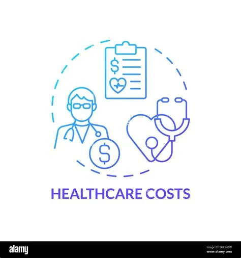 Healthcare costs blue gradient concept icon Stock Vector Image & Art ...