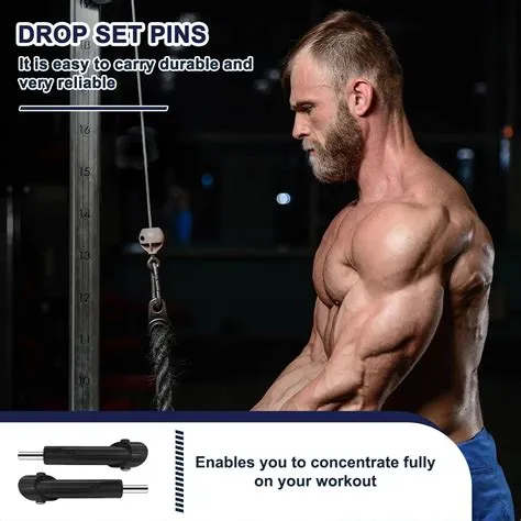 Auto Drop Set Pins for Weight Stack - Fitness Drop Set Pins, OEM Available