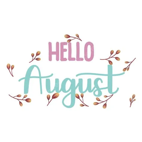 August Transparent Clipart at Becky Hansen blog