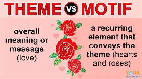 Theme vs. Motif: Differences and Connections | YourDictionary