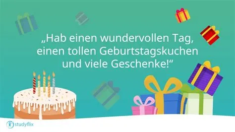 Geburtstagswünsche für Kinder • für jedes Alter | Studyflix | · [mit Video]