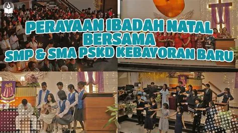 Perayaan Natal SMP 4 & SMA 4 PSKD - YouTube