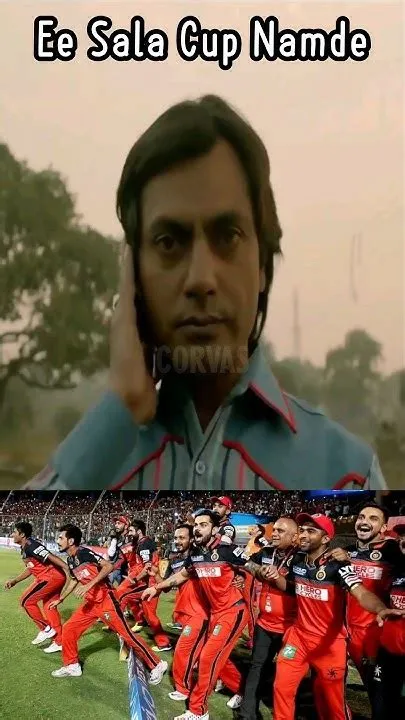 Ee Sala Cup Namde | RCB × Nawazuddin Siddiqui Slap Meme - YouTube