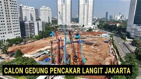 SEDANG DI BANGUN, Calon Gedung Pencakar Langit Tertinggi Indonesia ...