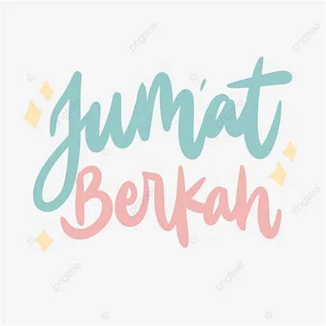 Jumat Berkah El Yazısı ücretsiz Png Ve Psd PNG Resim, Metin Efekti PSD ...